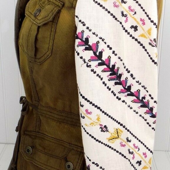 Free People Distress Cargo Jacket - Picture 3 of 5